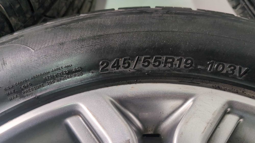 Комплект дисків R19 з шинами Milestar ms932 sport 245/55 для Ford