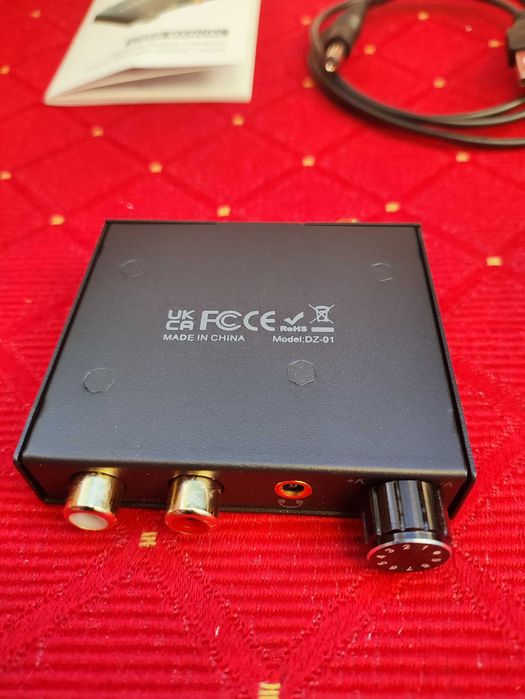 Ekstraktor Konwerter Dźwięku Audio Telewizor Komputer Dekodera Konsoli