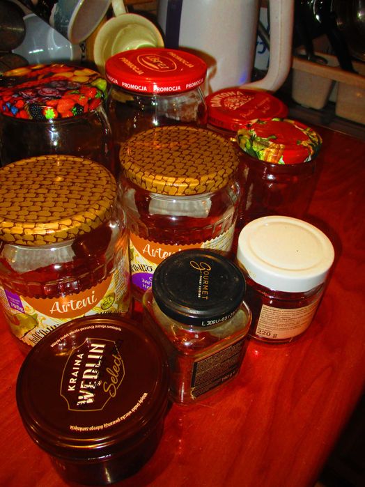 Za darmo 10 szklanych słoików na weki