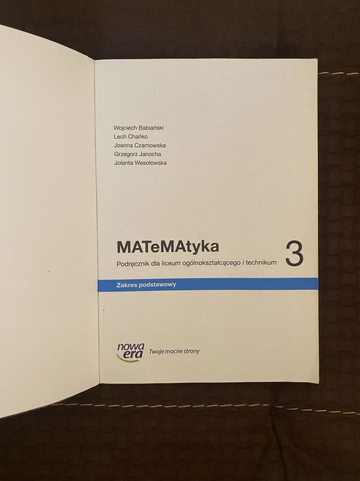 Matematyka 3 | Nowa Era