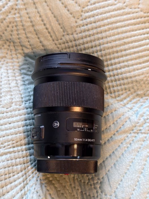 Sigma art 50mm f1.4 Canon
