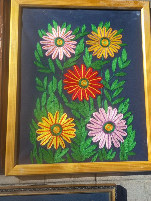 Картины вышиты  ручная работа р 50× 60