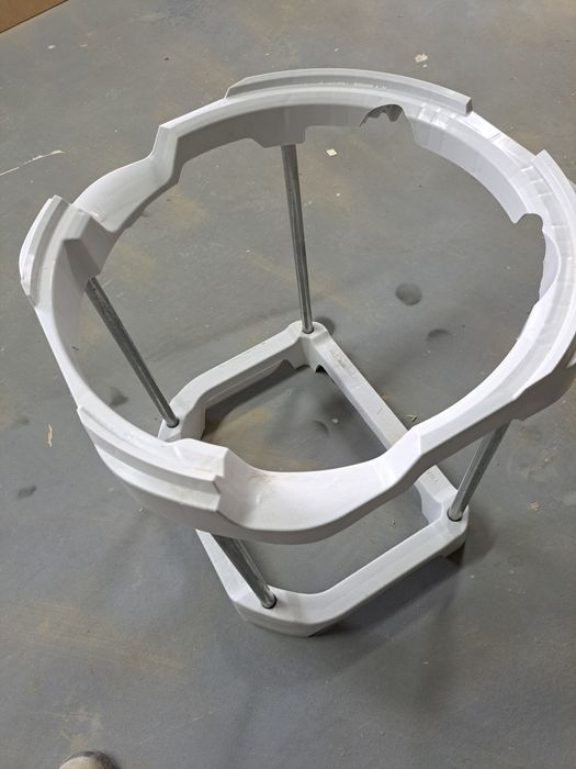 Tripé para cilindro