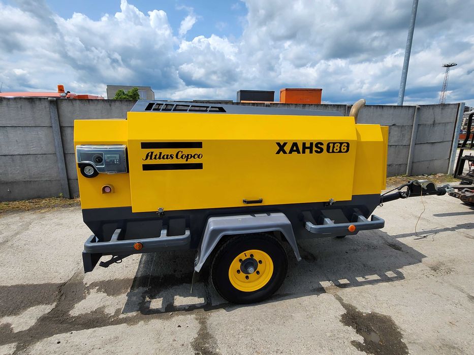 Kompresor mobilny Atlas Copco XAHS 186 DD -10,4 m3/min -12 BAR- 2015r