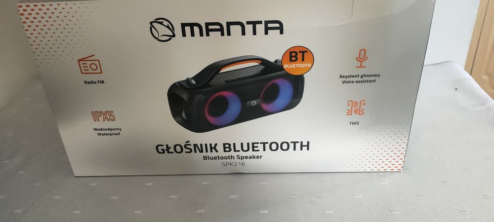 Radio głośnik Manta bluetooth