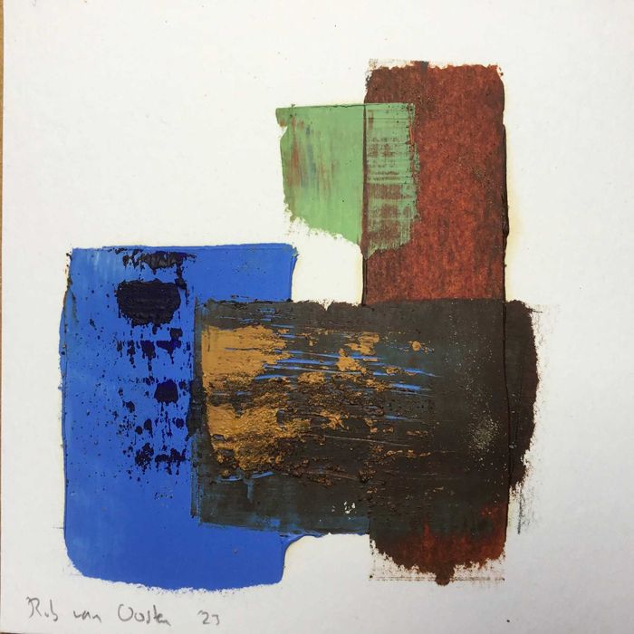 9 quadros de arte contemporânea.