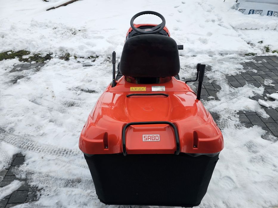 Traktorek kosiarka SABO/ john deere 16KM, hydro, idealny stan!