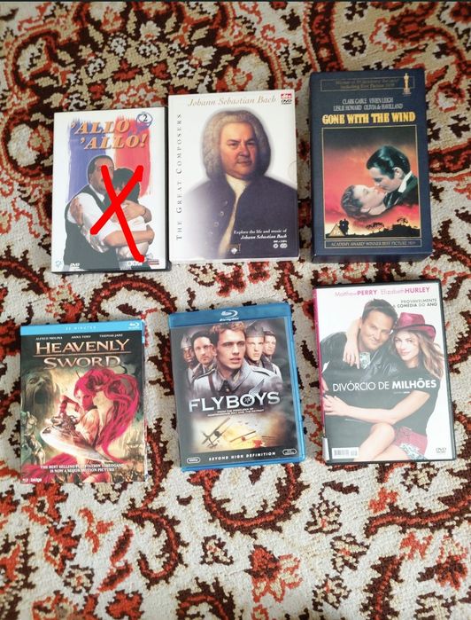 Lote j dvd filmes