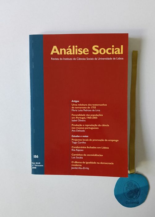 Análise social n.º 186,188,189,190,192,193 cada 8€