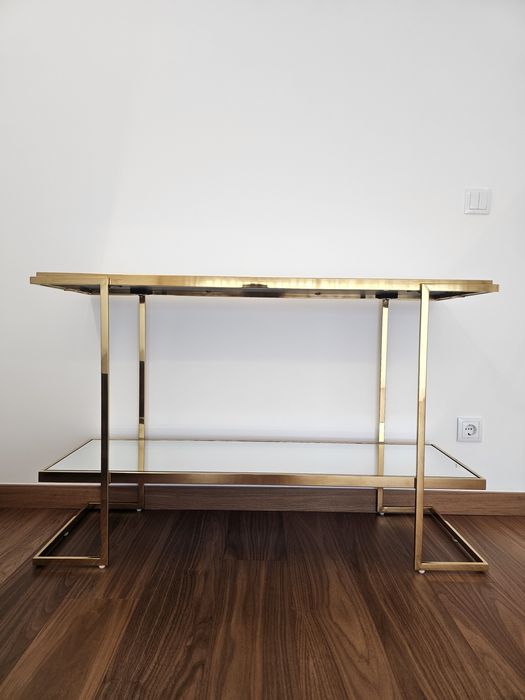 Aparador de Entrada Dourado