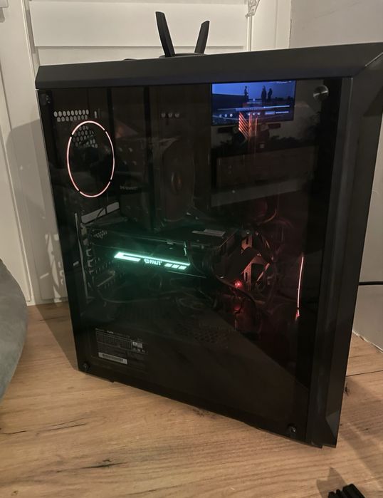 Ігровий компʼютер і5-11600k Оперативна памʼять DDR4 64GB (2x32GB) 3200 MHz Fury Beast Black Kingston Fury (ex.HyperX) (KF432C16BBK2/64)