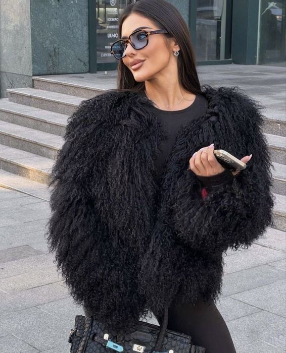 Шикарні модні миильні шубки під ламу залишетесь задоволені такоі краси