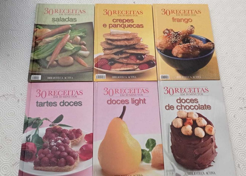 Livros receitas - Coleção 30 receitas em 30 minutos - 10+1