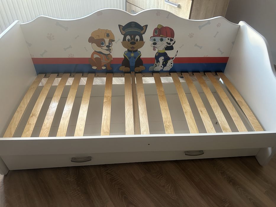 Łózko psi patrol