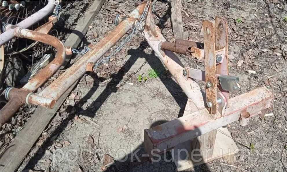 Сінограбарка сонечко ворошилка 5 кілець грабарка граблі шпиці. Тетіїв