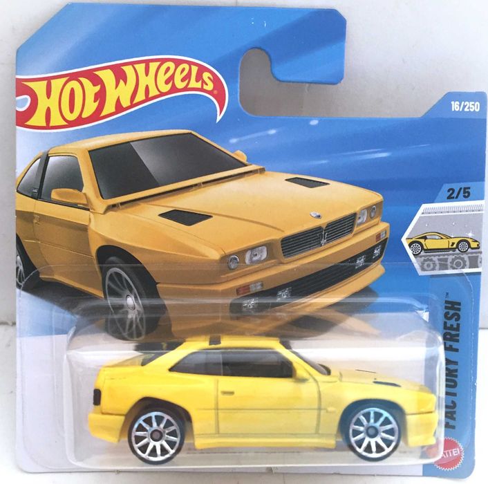 Maserati Shamal - Hot Wheels #16 Factory Fresh  yellow 2026 NOVO