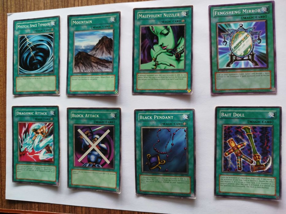 Cartas Yu-Gi-Oh M 1.1