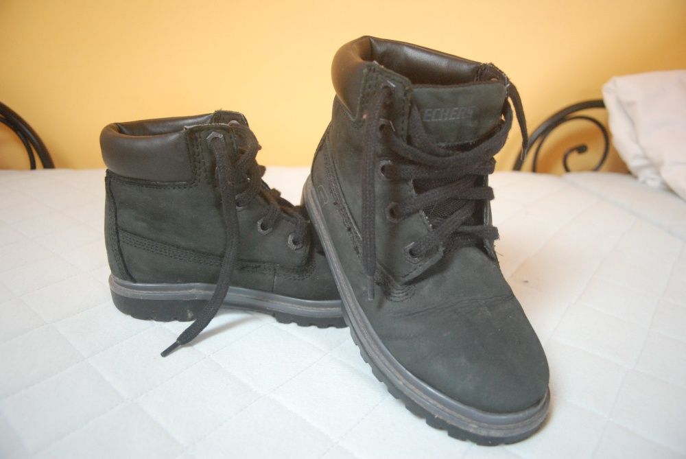 Buty trzewiki 32 SKECHERS czarne