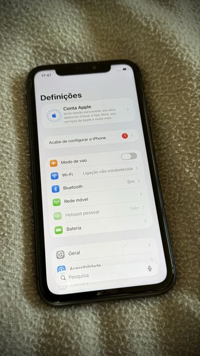 iPhone 11 Preto (como novo)