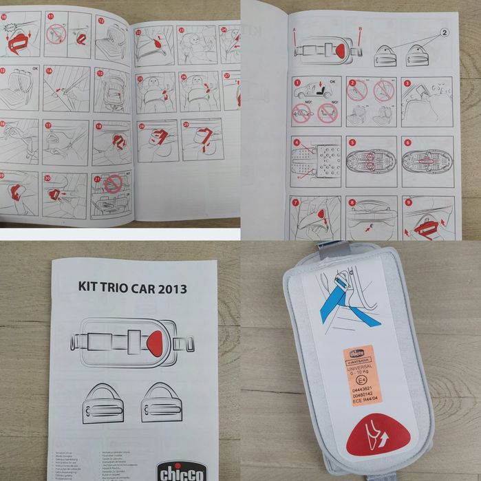 Chicco Kit Trio Car 2013 Adapter do wózka samochodu OUTLET

Po zwrocie