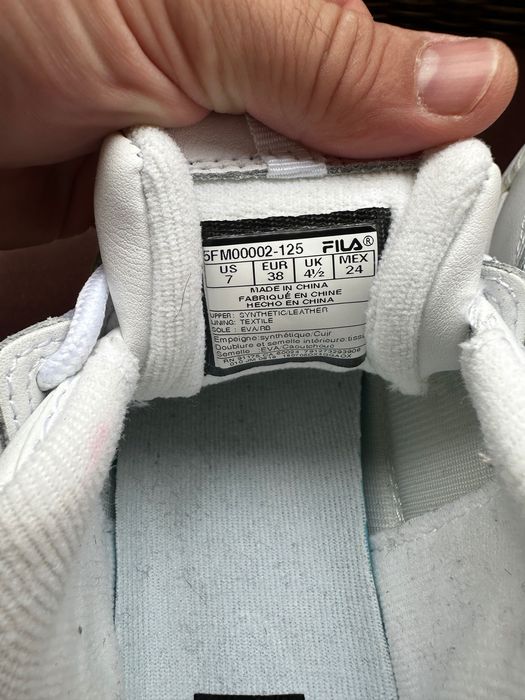 Sapatilhas fila branca