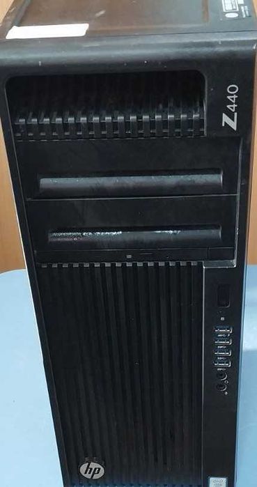 HP Z440 корпус з фронтпанел, БЖ, салазки, корпусний кулер, кабелі