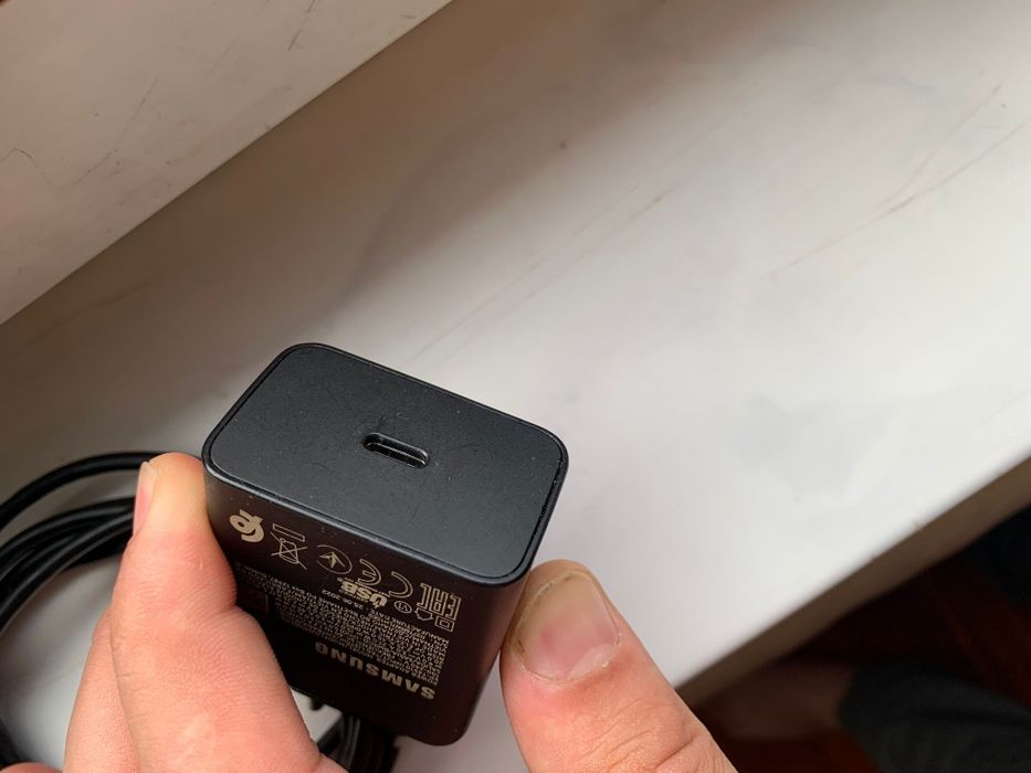 Ladowarka samsung super fast charge USB 45w+kabel 1.8m stan j. Na zdję