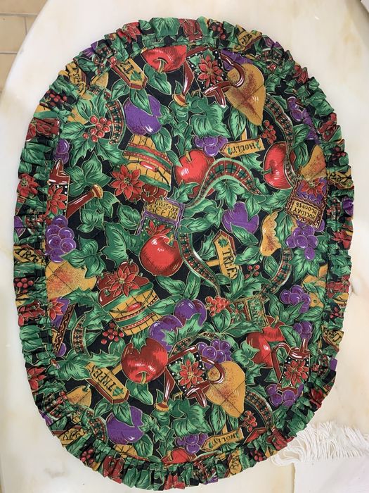 Naperons de cozinnha com motivos alimentares (frutas) novos a estrear