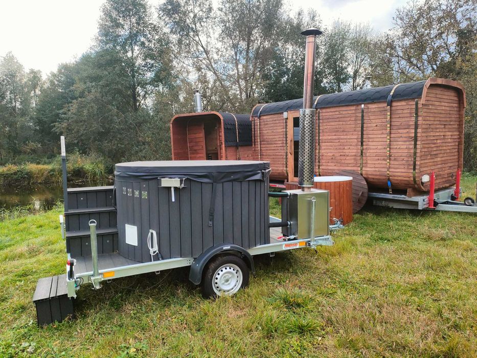 Wynajem Mobilnej Sauny + Jacuzzi