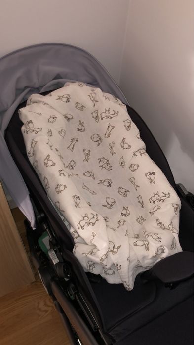 Carrinho de bebé CAVOE OSIS com adaptadores para ovo