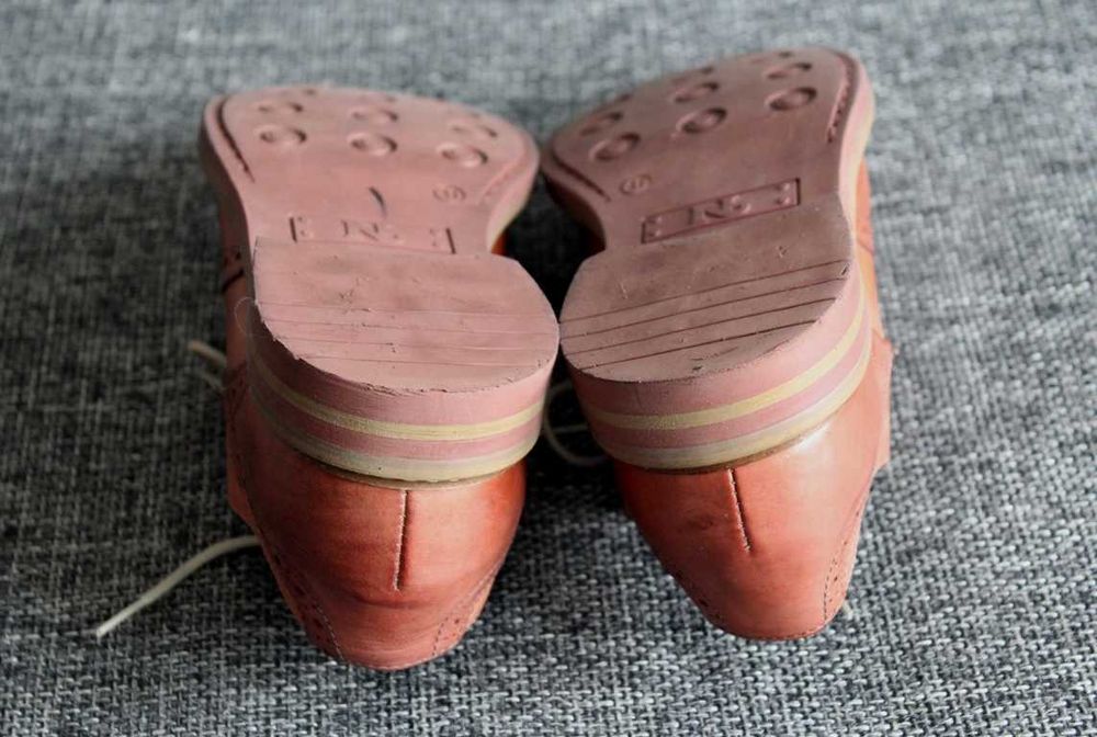 Туфлі броги Roberto Santi Оригінал Нат шкіра 41-42р