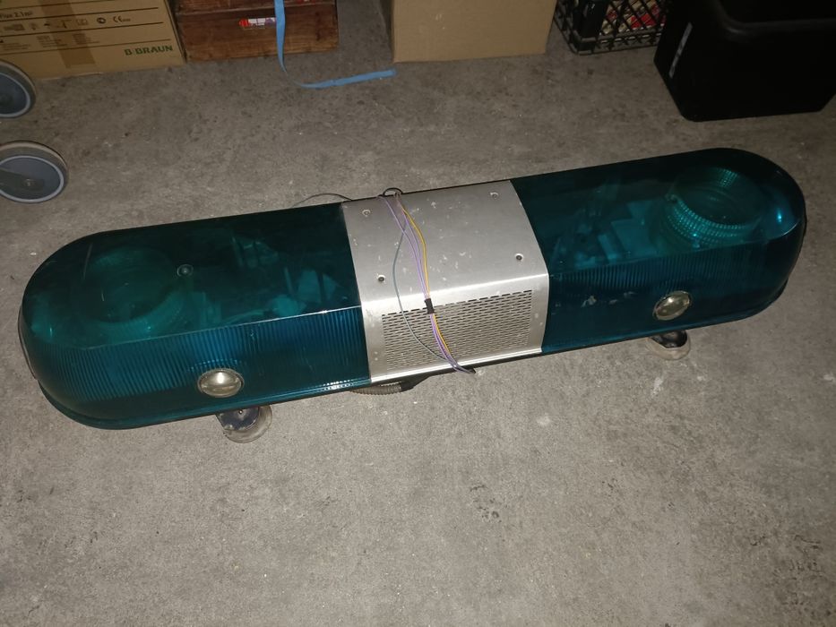 Luzes Carro Polícia Pirilampos Reclame Decorar