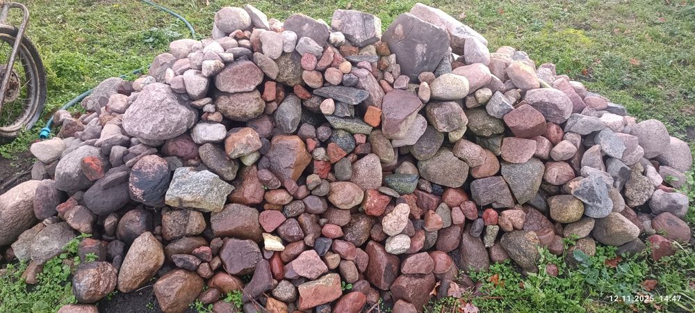 Oddam za darmo Kamień polny  - skalniak, ogródek, ozdoba