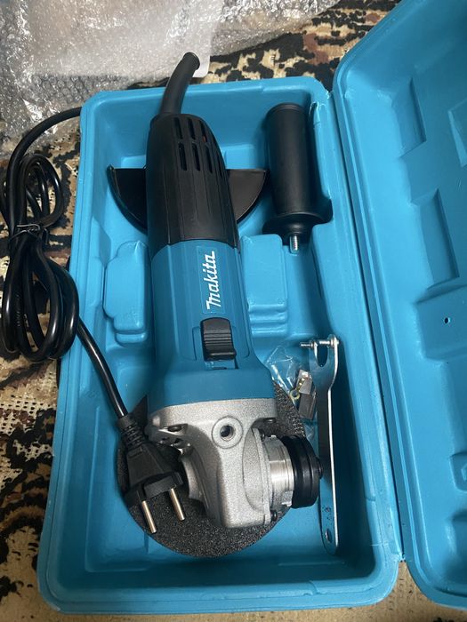 Кутова шліфмашина (болгарка) Makita style 125 мм, нова, в кейсі