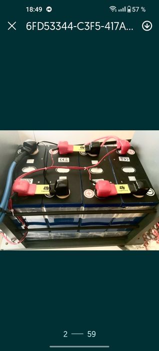 Зарядная станция LiFePO4 аккумуляторная сборка 4 кВт