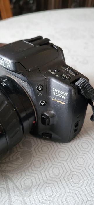 Aparat fotograficzny Minolta Dumynax 500si lustrzanka