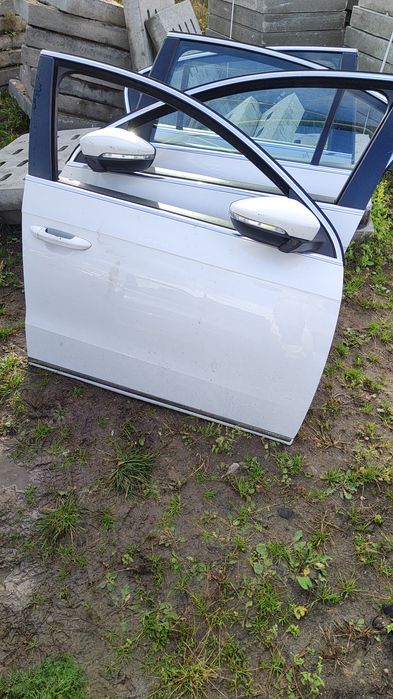 Drzwi prawe przednie VW passat B7