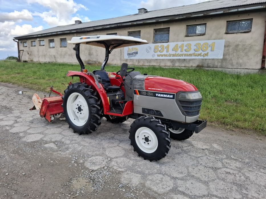 Traktorek japoński 4x4 Yanmar RS 24  wspomaganie rewers śliczny