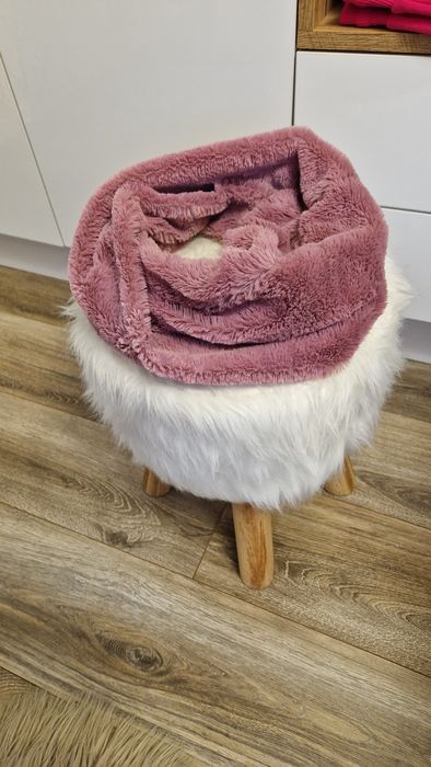 Szal, komin futerkowy