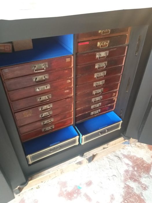 Cofre centenário restaurado