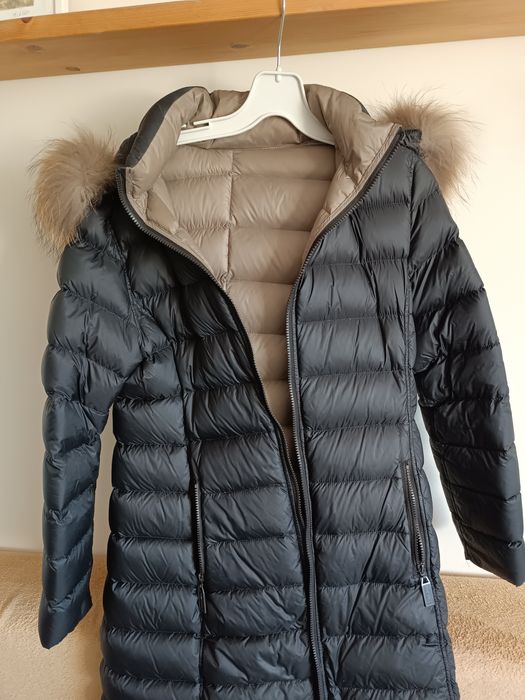 Kurtka puchowa damska dwustronna
