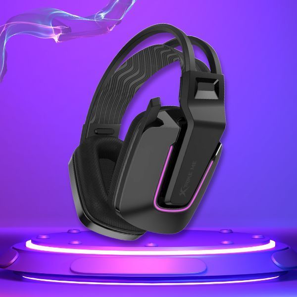 Słuchawki przewodowe z mikrofonem Xtrike Me GH-712 gamingowe czarne