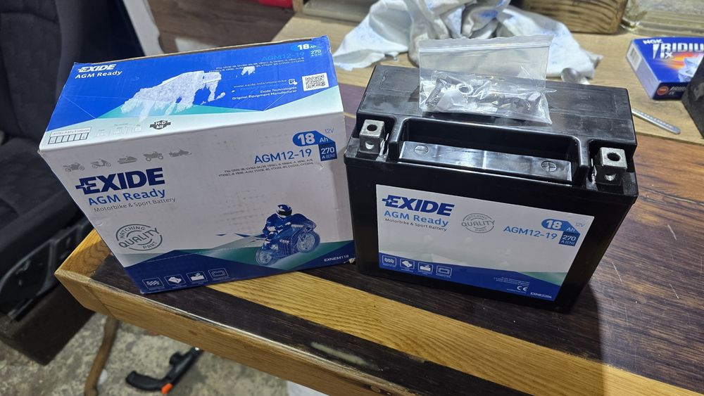 Акумулятор EXIDE YTX20L-BS новий