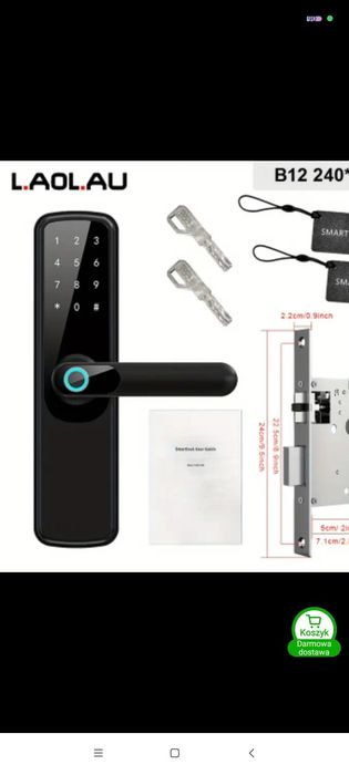 Klamka elektroniczna