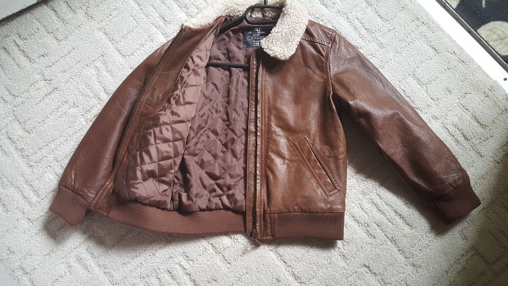 Kurtka skórzana 7-8 lat H&M