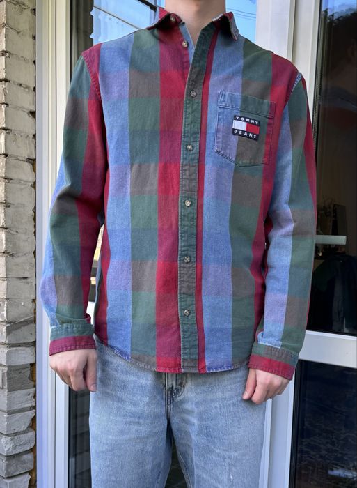 Сорочка Tommy jeans розмір L оригінал