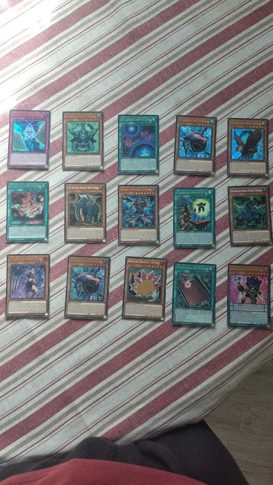 Cartas yu-gi-oh deck 15 cards