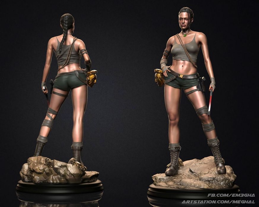 Figura de Lara Croft Tomb Raider1/3