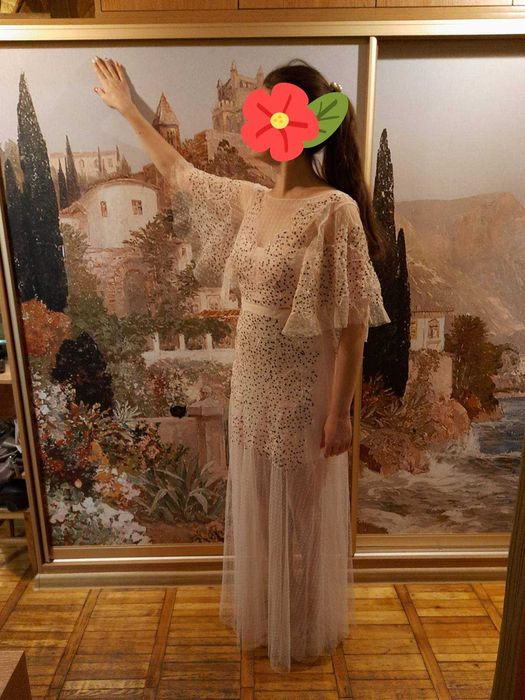 Вечернее платье (сетка)