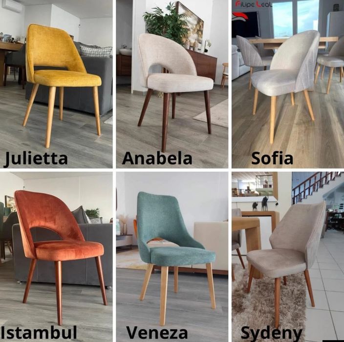 Mesas, cadeiras, sofás